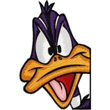 Looney Tunes Duck 2  embroidery design