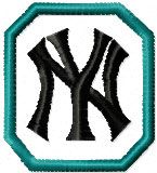 New York Yankees logo 1 embroidery design