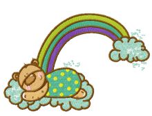 Sweet dreams embroidery design
