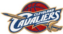 Cleveland Cavaliers logo embroidery design