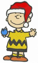 Charlie Brown's Christmas embroidery design