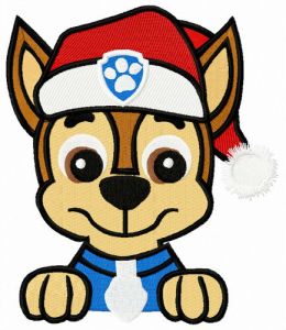 Chase's X-mas embroidery design