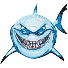 Shark 1 embroidery design