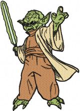 Star Wars Yoda 1  embroidery design