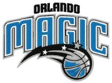 Orlando Magic logo 2 embroidery design