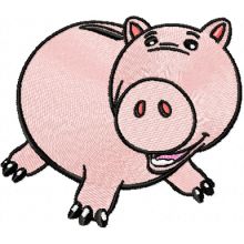 Pig  embroidery design