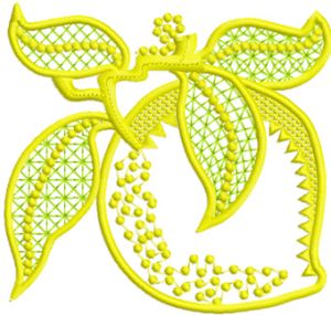 Limon Applique embroidery design