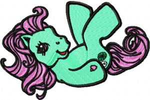 My Little Pony Funny Game embroidery design