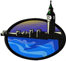 London embroidery design