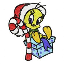 Tweety embroidery design