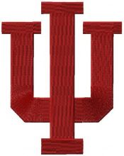 Indiana University Bloomington embroidery design