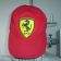 Ferrari logo on cap embroidered