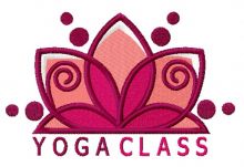 Peaceful Retreat Yoga life embroidery design