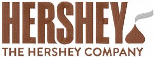 Hershey logo embroidery design