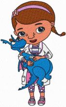McStuffins and Stuffy embroidery design