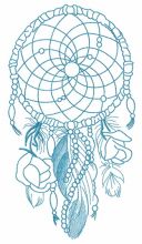 Romantic dreamcatcher 3 embroidery design