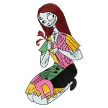 Sally 1 embroidery design