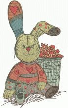 Banny rabbit 2 embroidery design