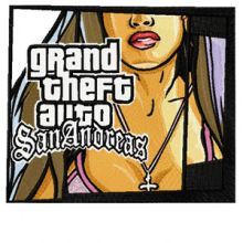 Grand Theft Auto - San Andreas 1 embroidery design