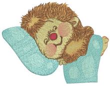 Sweet hedgehog's dreams 2 embroidery design