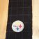 Pittsburgh Steelers logo embroidery design on towel
