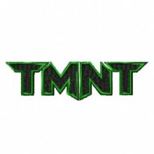 TMNT Logo embroidery design