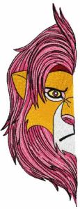 Lion 9 embroidery design