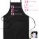 Apron with MUM embroidery design