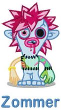 Zommer embroidery design