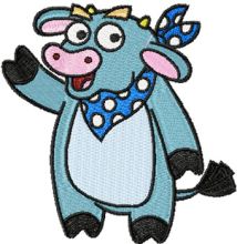 Cow - Dora the Explorer's friend embroidery design