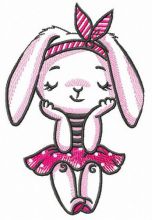 Bunny dreams embroidery design