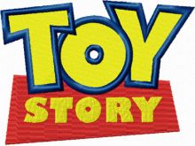 Toy Story Logo embroidery design