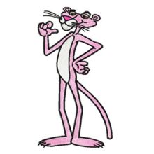 Pink Panther 1  embroidery design