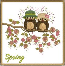 Branching Out in Spring embroidery design