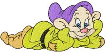 Dopey  embroidery design