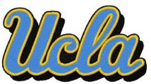 UCLA Bruins logo 2 embroidery design