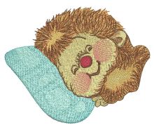 Sweet hedgehog's dreams 3 embroidery design
