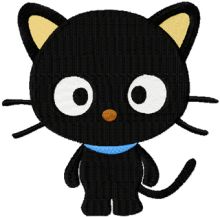 Chococat relax embroidery design