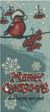 Christmas bookmark 5 embroidery design