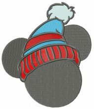 Offended Mickey embroidery design