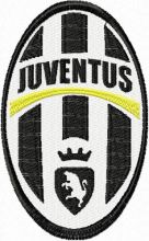 Juventus Logo embroidery design
