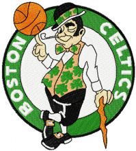 Boston Celtics Logo embroidery design