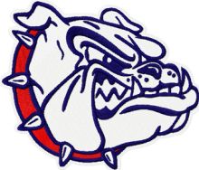 Gonzaga Bulldogs Logo embroidery design