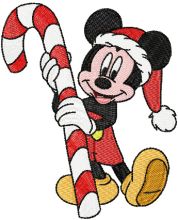 Christmas Mickey Mouse 2 embroidery design