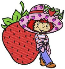 Strawberry Shortcake 3 embroidery design