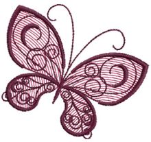 Butterfly 17 embroidery design