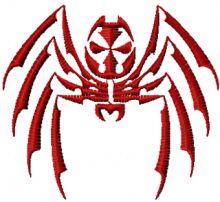 Spider 4 embroidery design