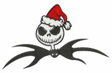 Pumpkin King before Christmas embroidery design