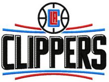 Los Angeles Clippers logo 2 embroidery design