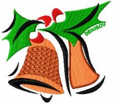 Christmas Bell  embroidery design